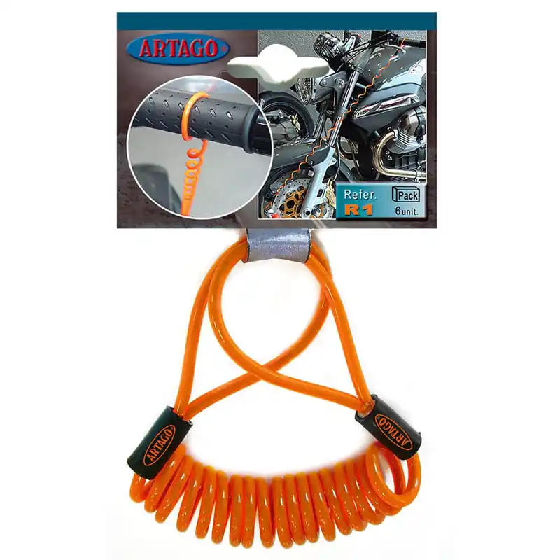 CABLE ESPIRAL URBAN CABLEMEMO PARA CANDADO DISCO Garantía Incluida