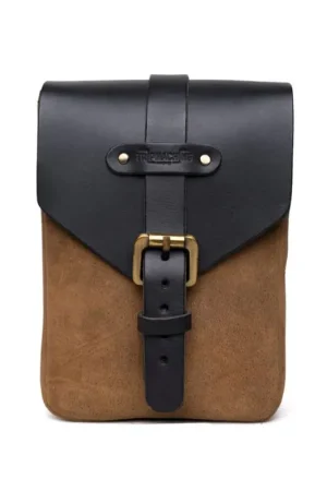 BOLSA SOBREDEPÓSITO PARA MOTO DE PIEL AUTÉNTICA TRIP MACHINE Ocasión Especial