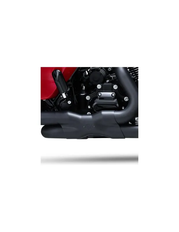 Novedad COLECTORES COMPLETOS POWER DUALS PCX CROSSOVER EN NEGRO MATE PARA HARLEY DAVIDSON TOURING DESDE 2017
