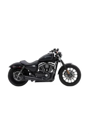 Última Oportunidad ESCAPE NEGRO COBRA 2-1 EL DIABLO HARLEY DAVIDSON SPORTSTER 07-13