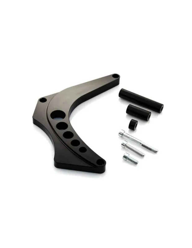Stock Limitado PROTECTOR DE POLEA FREE SPIRITS BOOMERANG DE ALUMINIO CNC NEGRO STREET 750 15-19