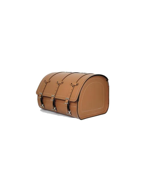 Más Vendido BAÚL DE PIEL KIVIR BÁSICO CAMEL