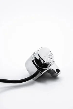 MODOS DE CONDUCCIÓN RBW-SKULL CROMADO LADO DERECHO PARA HD 2008 A 2013 (SOLO PUÑO ELECTRONICO) Bestseller