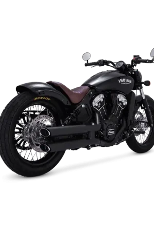 Barato COLAS TWIN SLASH 3" NEGRAS PARA INDIAN SCOUT DESDE 2015 EN ADELANTE