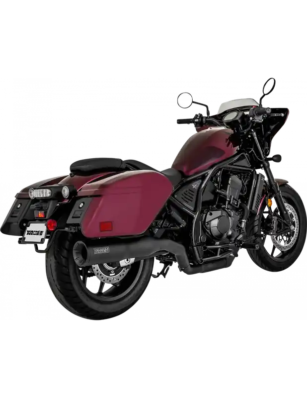 COLA ESCAPE VANCE & HINES HI-OUTPUT NEGRO MATE HONDA REBEL CMX1100T Barato