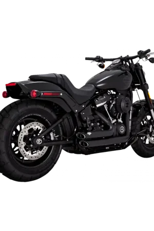 Solo Por Tiempo Limitado ESCAPE VANCE & HINES SHORTSHOTS STAGGERED PCX NEGRO SOFTAIL M8 2018-UP