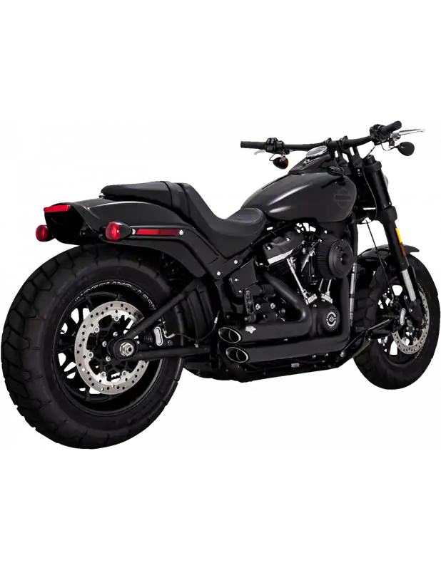 Solo Por Tiempo Limitado ESCAPE VANCE & HINES SHORTSHOTS STAGGERED PCX NEGRO SOFTAIL M8 2018-UP