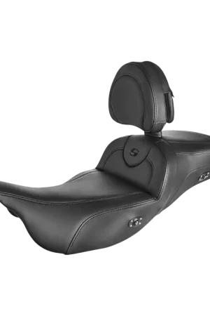 ASIENTO SADDLEMEN ROAD SOFA CALEFACTADO CON RESPALDO HD TOURING 08-UP Compra Hoy