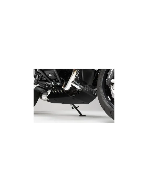 PROTECTOR BAJO MOTOR NEGRO BMW R NINET Alta Calidad