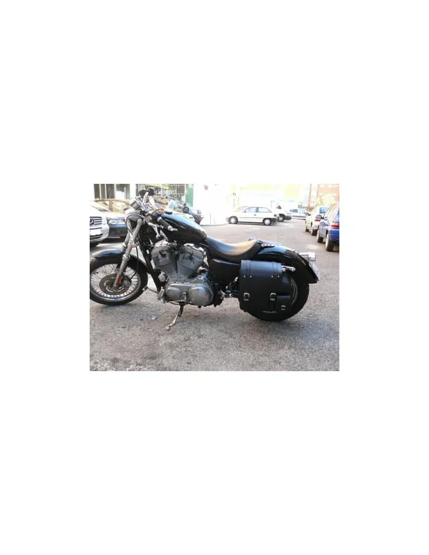 ALFORJA DERECHA SPORTSTER HUECO AMORTIGUADOR Gran Oferta