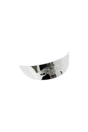 Oferta Flash VISERA CROMADA CON DISEÑO AGUILA PARA FARO CENTRAL 7"