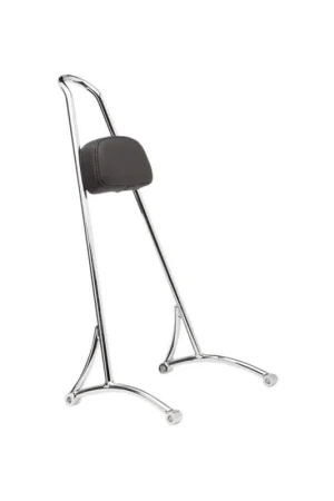 SISSY BAR ALTO CROMADO PARA SPORTSTER 2004 EN ADELANTE Rebajas