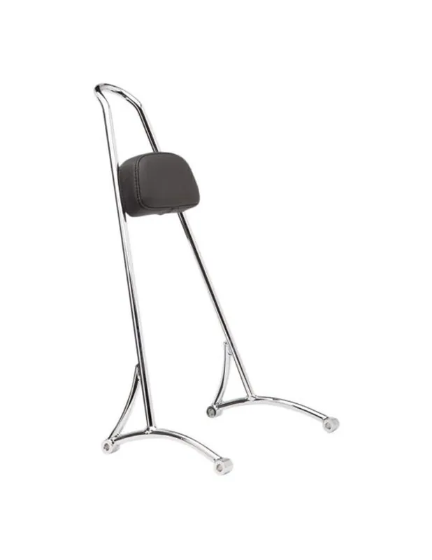 SISSY BAR ALTO CROMADO PARA SPORTSTER 2004 EN ADELANTE Rebajas