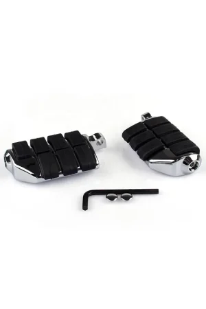 ESTRIBERAS DUAL CONFORT CROMADAS HARLEY Oferta