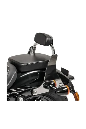 Exclusivo RESPALDO BAJO DESMONTABLE PARA SPORTSTERS DESDE 2004 CROMADO