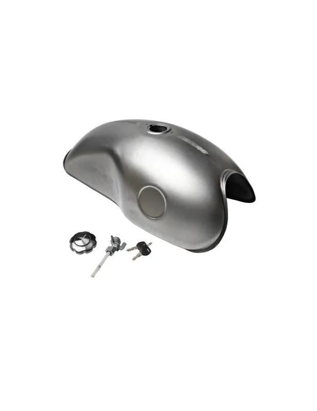 DEPOSITO RETRO CAFE RACER 10L UNIVERSAL CON TAPÓN Y GRIFO INCLUI Nuevo Modelo