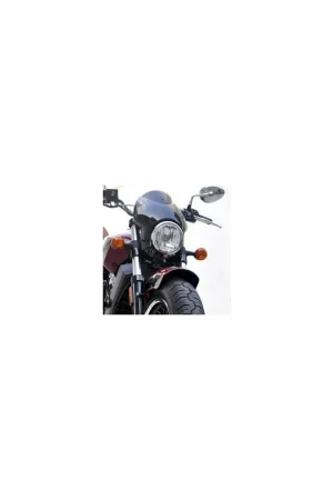 Lujoso CÚPULA NEGRA INDIAN SCOUT