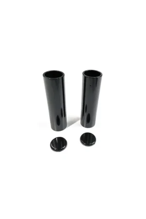 Auténtico CUBRE HORQUILLA NEGRO SPORTSTER 04-UP 4 PIEZAS CON EXCEPCIONES