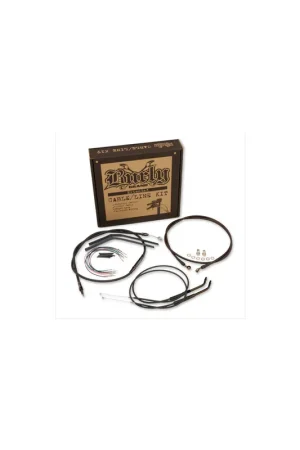Garantía De Devolución De Dinero KIT CABLES PARA T-BAR DE 12" (30CM) HD 12-17 DYNA FXDWG CON ABS
