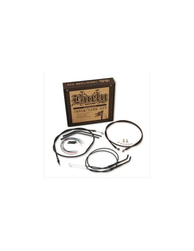 Garantía De Devolución De Dinero KIT CABLES PARA T-BAR DE 12" (30CM) HD 12-17 DYNA FXDWG CON ABS