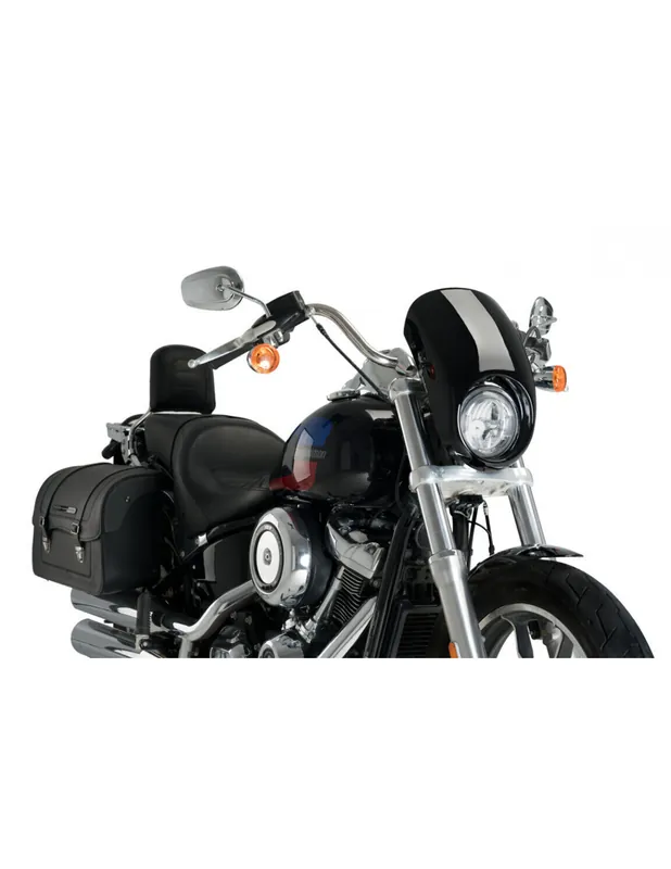 Descuento CÚPULA ANARCHY NEGRA PARA HARLEY SOFTAIL LOW RIDER FXLRS 18-UP