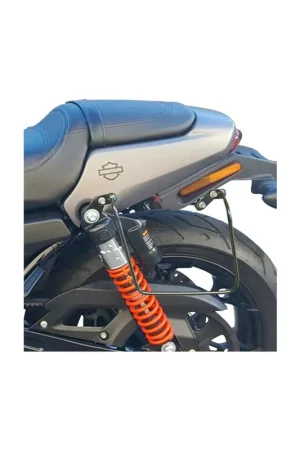 SOPORTE ALFORJAS NEGRO XG750 STREET ROD Marca Reconocida