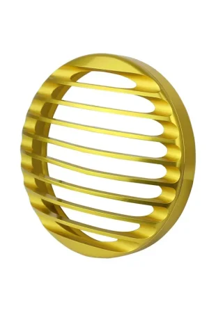 REJILLA DORADA PROTECTORA PARA FAROS DE 5"3/4 Moderno