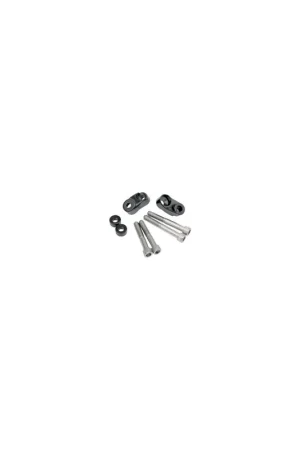 Últimas Unidades SOPORTE DE INTERMITENTES NEGROS PARA HORQUILLA HARLEY 39/49MM