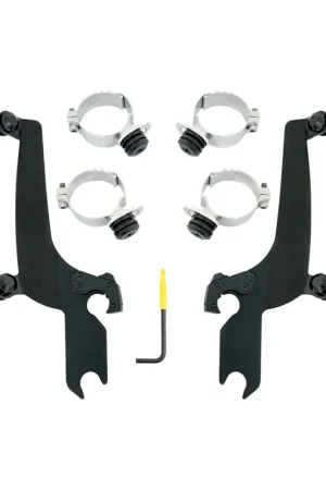 KIT ANCLAJE NEGRO MEMPHIS SHADES SPORTSHIELD HONDA VT1300 CX FUR Premium