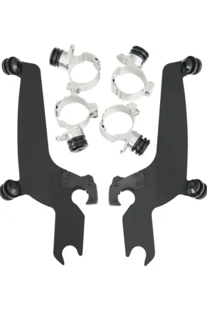 Envío Gratis KIT ANCLAJE NEGRO MEMPHIS SHADES SPORTSHIELD KAWASAKI/YAMAHA