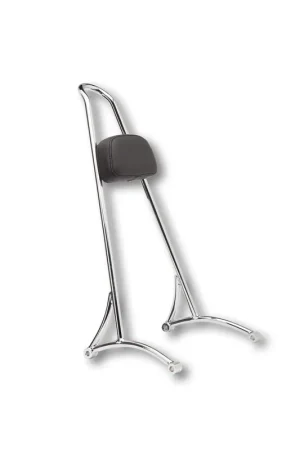 SISSY BAR ALTO CROMO PARA SPORTSTER DE 1996 A 2003 Directo De Fábrica