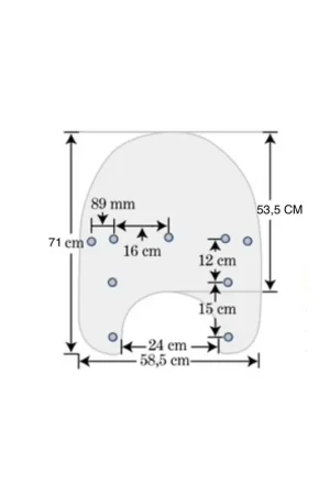 Liquidación REMPLAZO DE PARABRISAS ROAD KING DE 21" (53,5CM) TRANSPARENTE