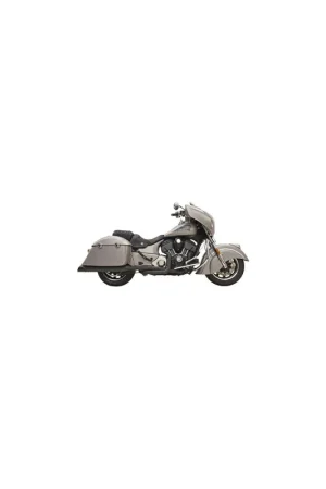 Oferta Flash ESCAPES TRUE DUALS NEGROS PARA INDIAN CHIEFTAIN 14-UP