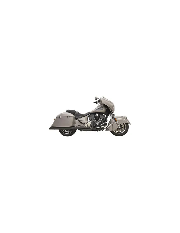 Oferta Flash ESCAPES TRUE DUALS NEGROS PARA INDIAN CHIEFTAIN 14-UP